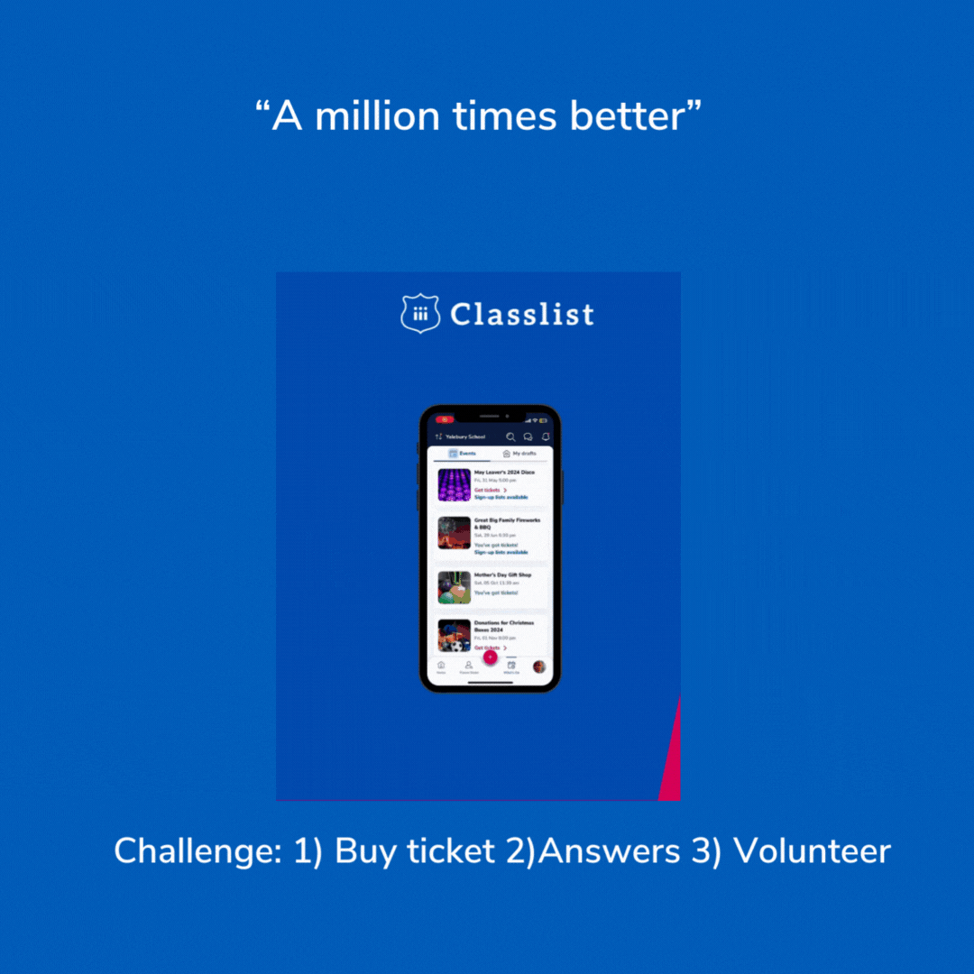 Classlist vs . (Instagram Post)