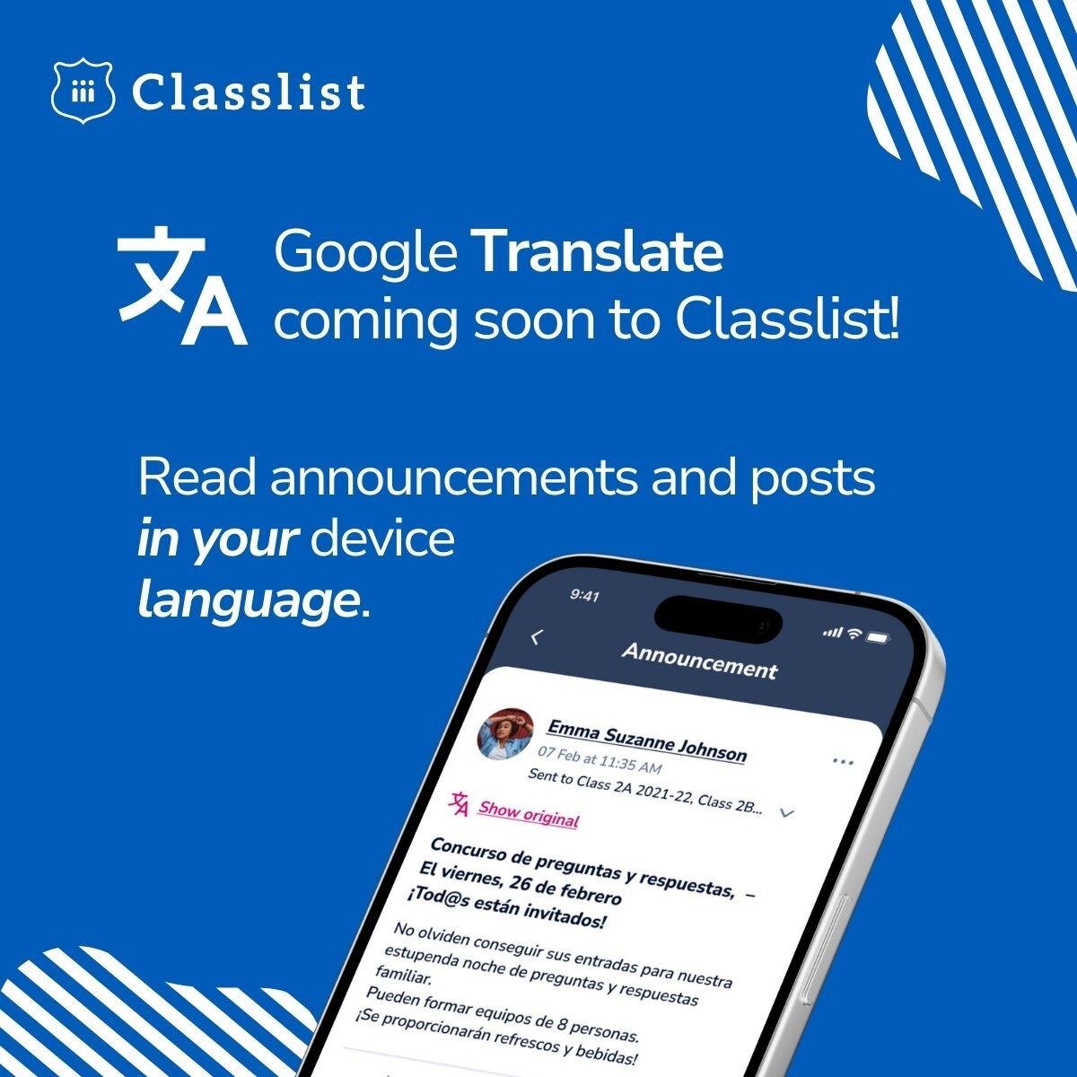 Translate-coming-soon