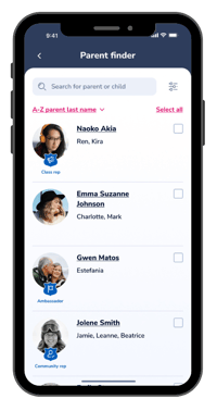 Parent finder