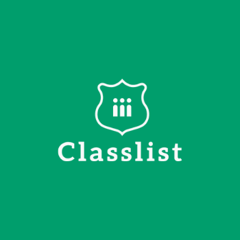Classlist - square cover green